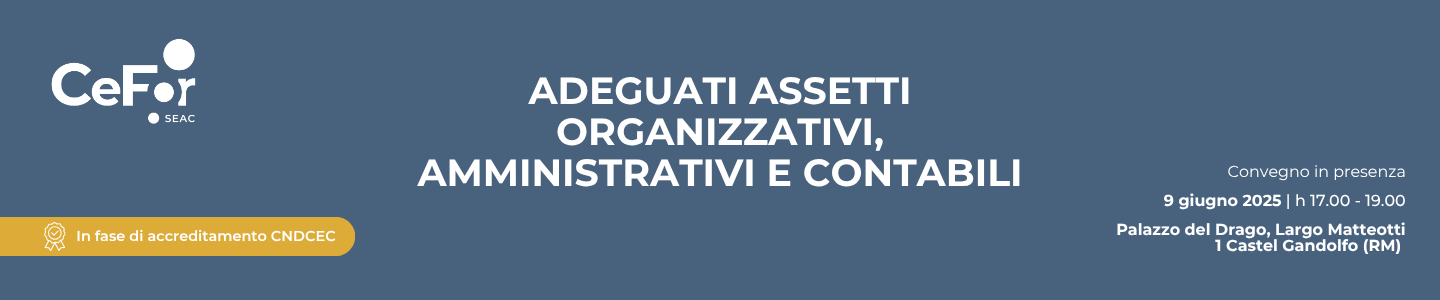 adeguati assetti 9 giugno